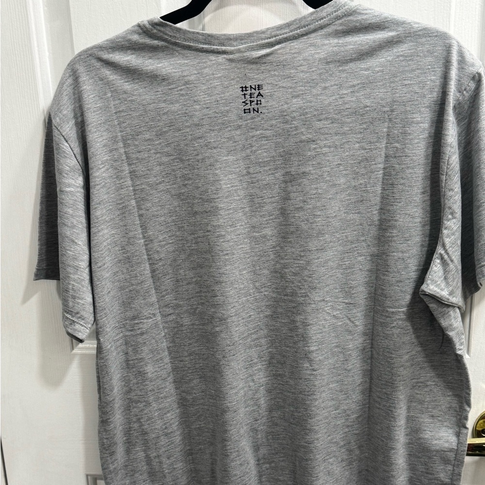One Teaspoon Heather Gray Short Sleeve Tee - Picture 2 of 10